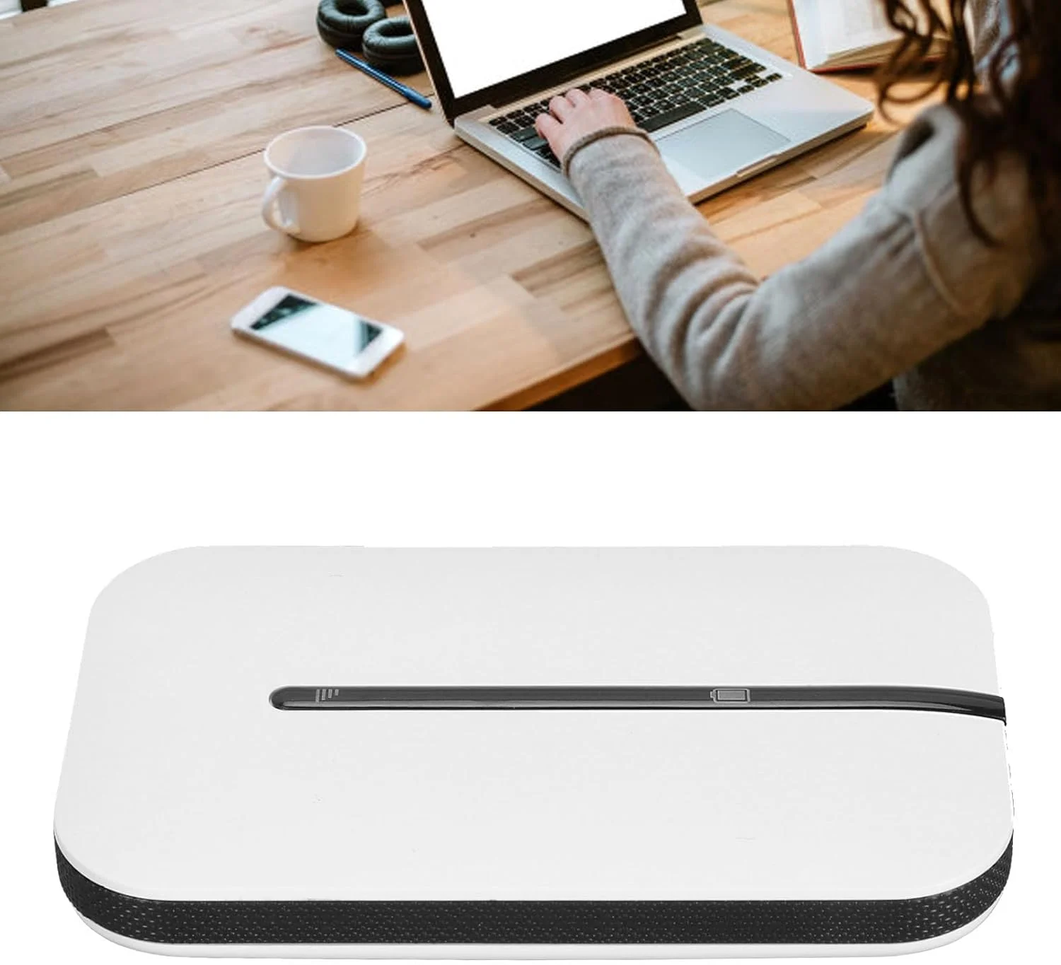 روتر وای فای 4G مدل Jectse، هات اسپات موبایل LTE 150Mbps دو بانده، پشتیبانی از ویندوز، با قابلیت اتصال 10 کاربر برای مسافرت با خودرو، کار و فضای باز