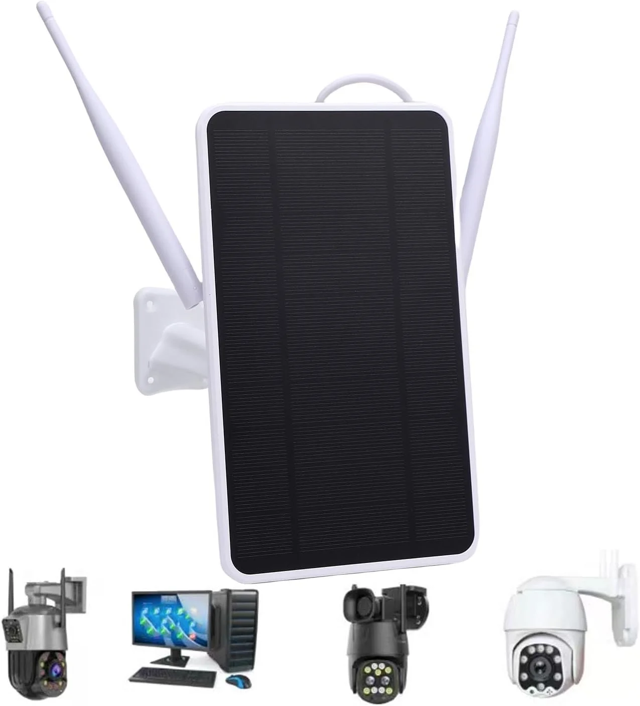 مودم روتر LTE مدل Jectse، تکرار کننده وای فای 6 واتی با انرژی خورشیدی، عملکرد پایدار برای میادین نفتی و سایت های ساختمانی (نسخه ایالات متحده)