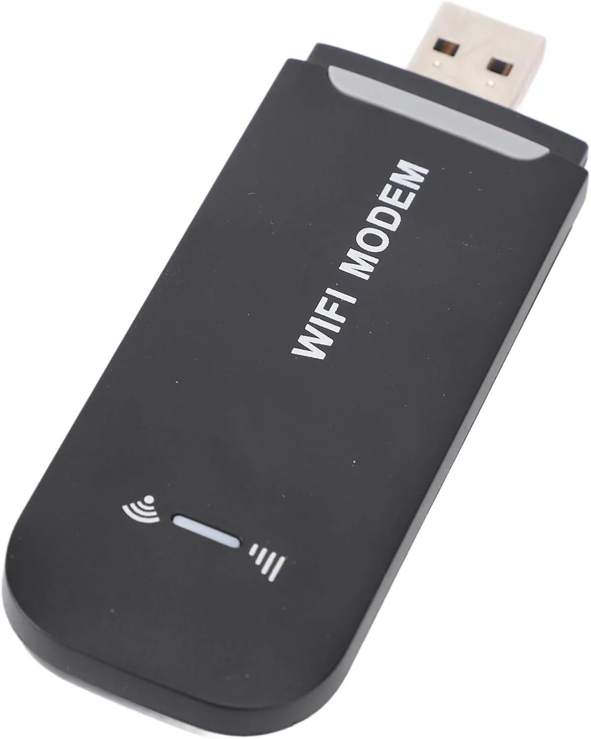مودم وای فای 4G LTE، روتر هات اسپات موبایل USB قابل حمل با رمزگذاری WPA WPA2 برای مسافرت و کار، پشتیبانی از 8 دستگاه B1 B3 B7 B8 B20 B38 B40 B41، مودم های شبکه کامپیوتری (مشکی)