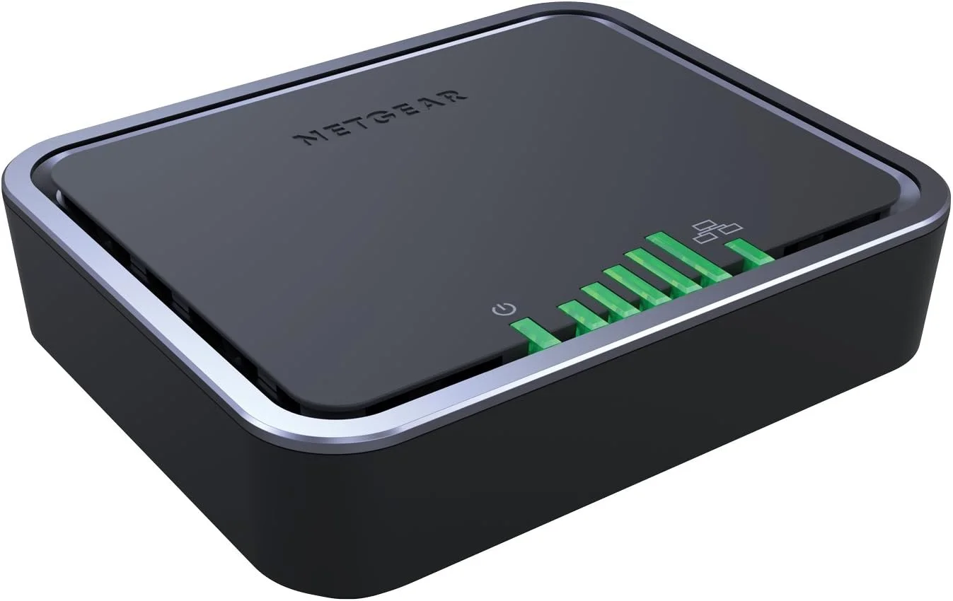 مودم باند پهن 4G LTE نت گیر - استفاده از LTE به عنوان اتصال پشتیبان اینترنت، آنلاک شده، کار با هر ارائه دهنده شبکه تلفن همراه (LB2120)
