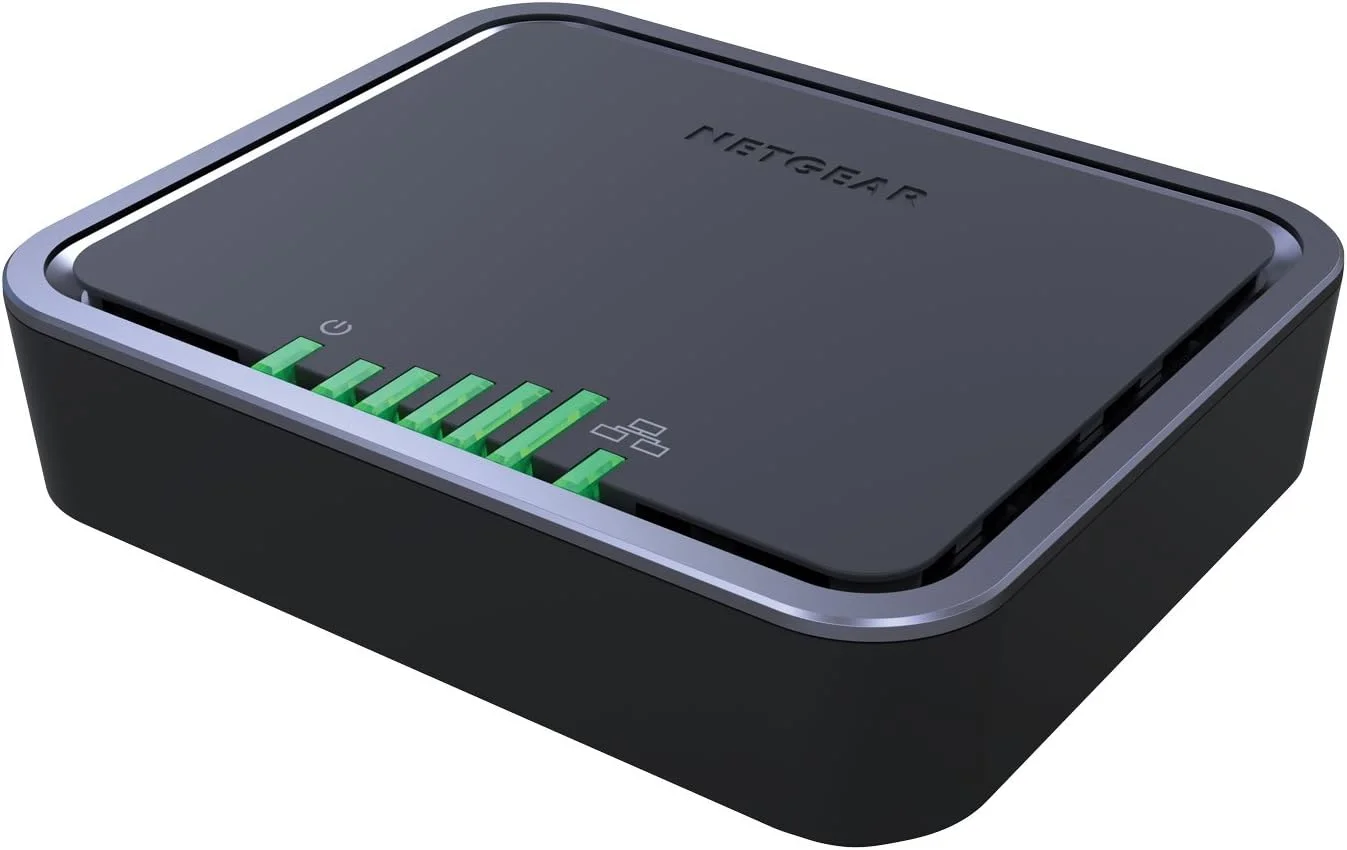 مودم باند پهن 4G LTE نت گیر - استفاده از LTE به عنوان اتصال پشتیبان اینترنت، آنلاک شده، کار با هر ارائه دهنده شبکه تلفن همراه (LB2120)