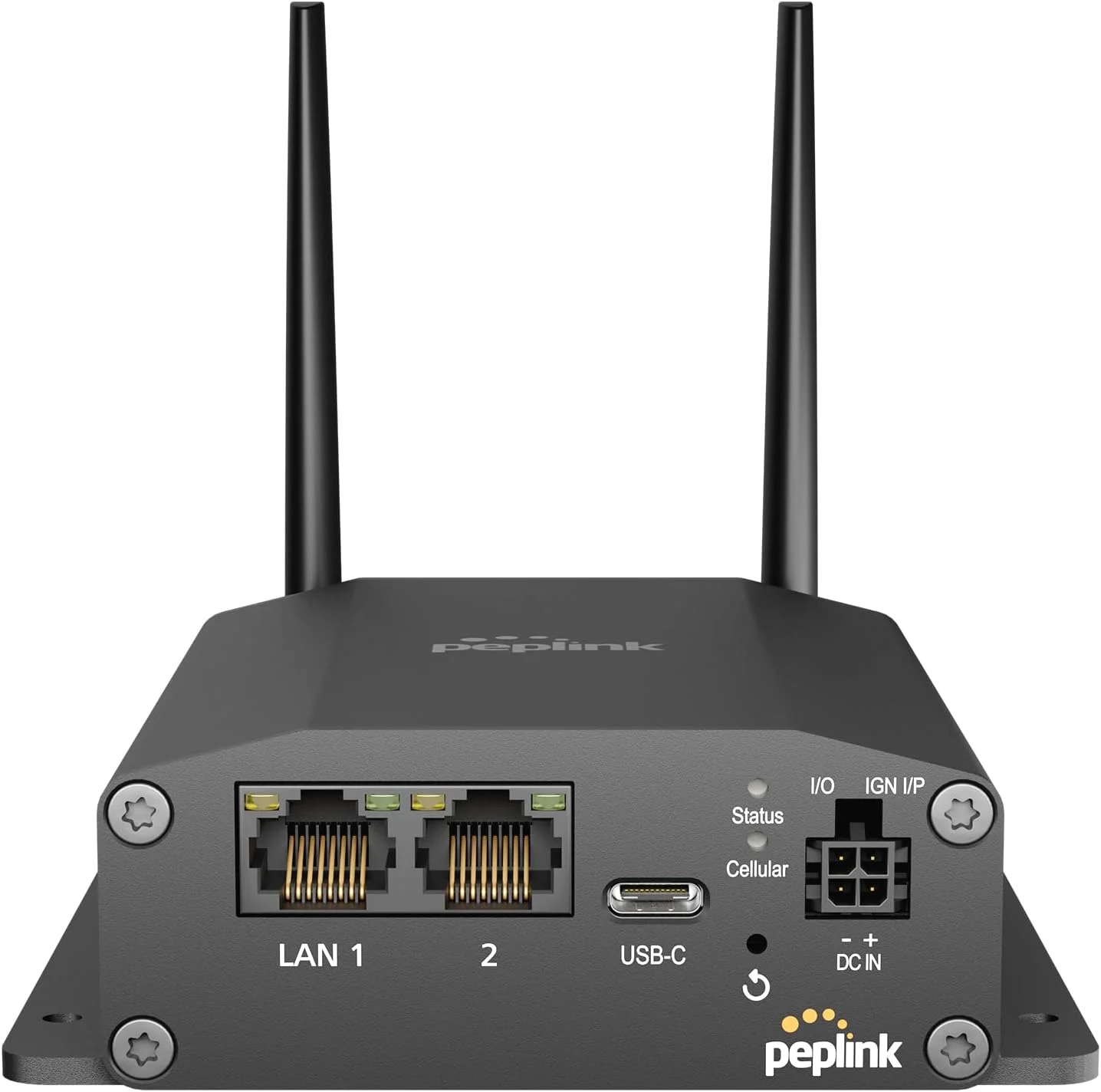 مودم سلولار LTE آداپتور Peplink MAX | مودم مقاوم، قابل حمل و بادوام 150 مگابیت بر ثانیه با اسلات سیم کارت و eSIM | افزودن قابلیت اطمینان به شبکه شما | اتصالات اترنت، USB-C