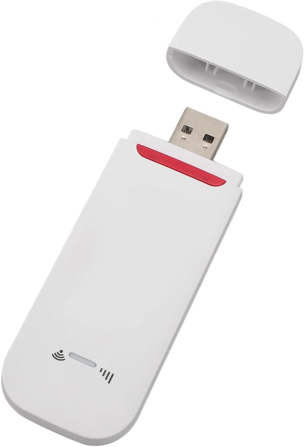 مودم USB وای فای 4G LTE، روتر وای فای قابل حمل با اسلات سیم کارت، روتر شبکه بی سیم هات اسپات موبایل جیبی، دانگل مودم USB، پشتیبانی تا 500 مگابیت بر ثانیه برای 10 کاربر