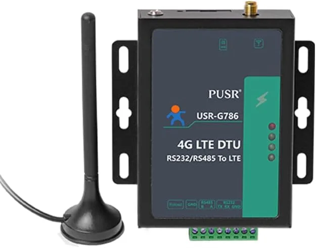 مودم سریال RS485 4G LTE GSM صنعتی M2M با فرکانس جهانی USR-G786-G