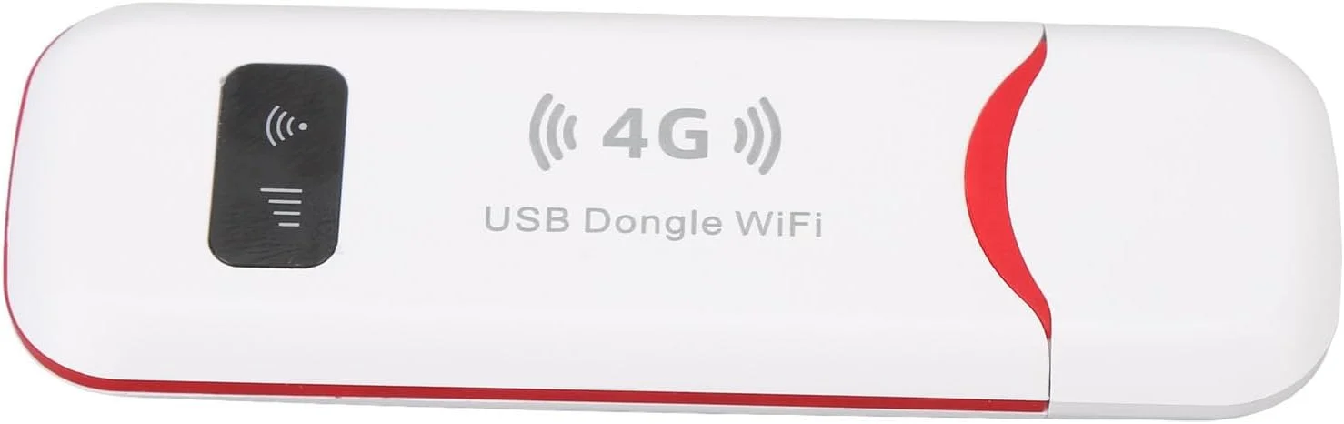 مودم USB 4G LTE قابل حمل Qiilu برای سفر در اروپا، آسیا، اقیانوسیه و آفریقا - روتر USB 4G پرسرعت با اسلات سیم کارت