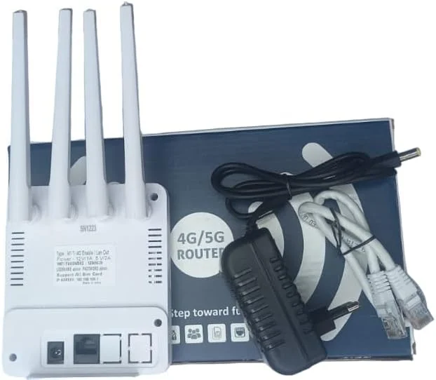 مودم اینترنت بی‌سیم پرسرعت MYWIIF4G4ASQ - سفید (بازسازی شده)، پشتیبانی از تمام DVRهای دوربین مداربسته و تلویزیون‌های هوشمند، پشتیبانی از تمام شبکه‌ها، پشتیبانی از روتر 4G LTE