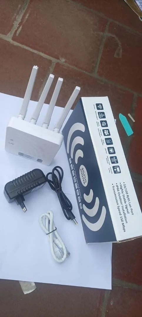 مودم اینترنت بی‌سیم پرسرعت MYWIIF4G4ASQ - سفید (بازسازی شده)، پشتیبانی از تمام DVRهای دوربین مداربسته و تلویزیون‌های هوشمند، پشتیبانی از تمام شبکه‌ها، پشتیبانی از روتر 4G LTE