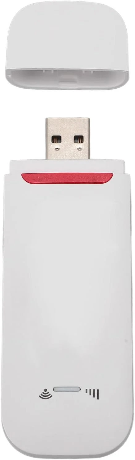 مودم دانگل USB قابل حمل 4G LTE مدل TOPINCN با سرعت 500 مگابیت بر ثانیه و پشتیبانی از فرکانس جهانی برای اروپا، آسیا، اقیانوسیه و آفریقا، با قابلیت اتصال آسان