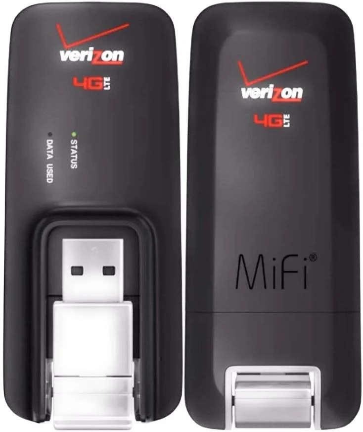 مودم USB جهانی 4G LTE مدل Verizon MiFi USB620L U620L - مشکی