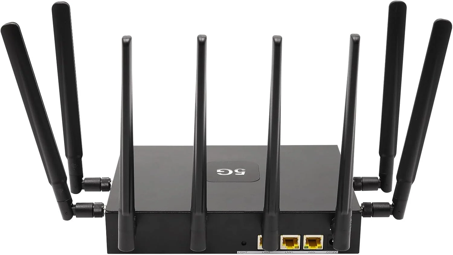 روتر سیم کارت خور 5G مدل CPE از UOTEK، مودم 5G وای فای 6 دو بانده NSA SA با درگاه سیم کارت برای خانه هوشمند، دفتر کار، روتر بی سیم داخلی با سرعت بالا