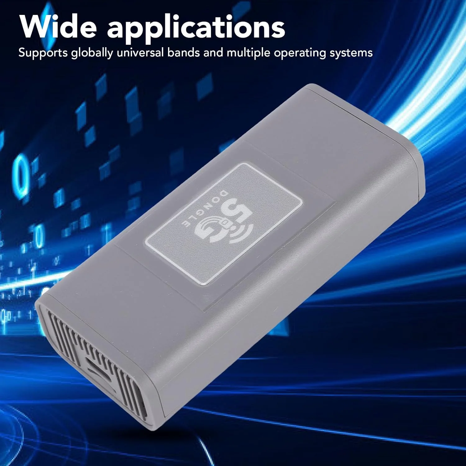 مودم USB 5G، روتر هات اسپات موبایل قابل حمل با سرعت بالا 2.5 گیگابیت بر ثانیه با آنتن داخلی، برای پخش ویدیو و مسافرت های بین المللی