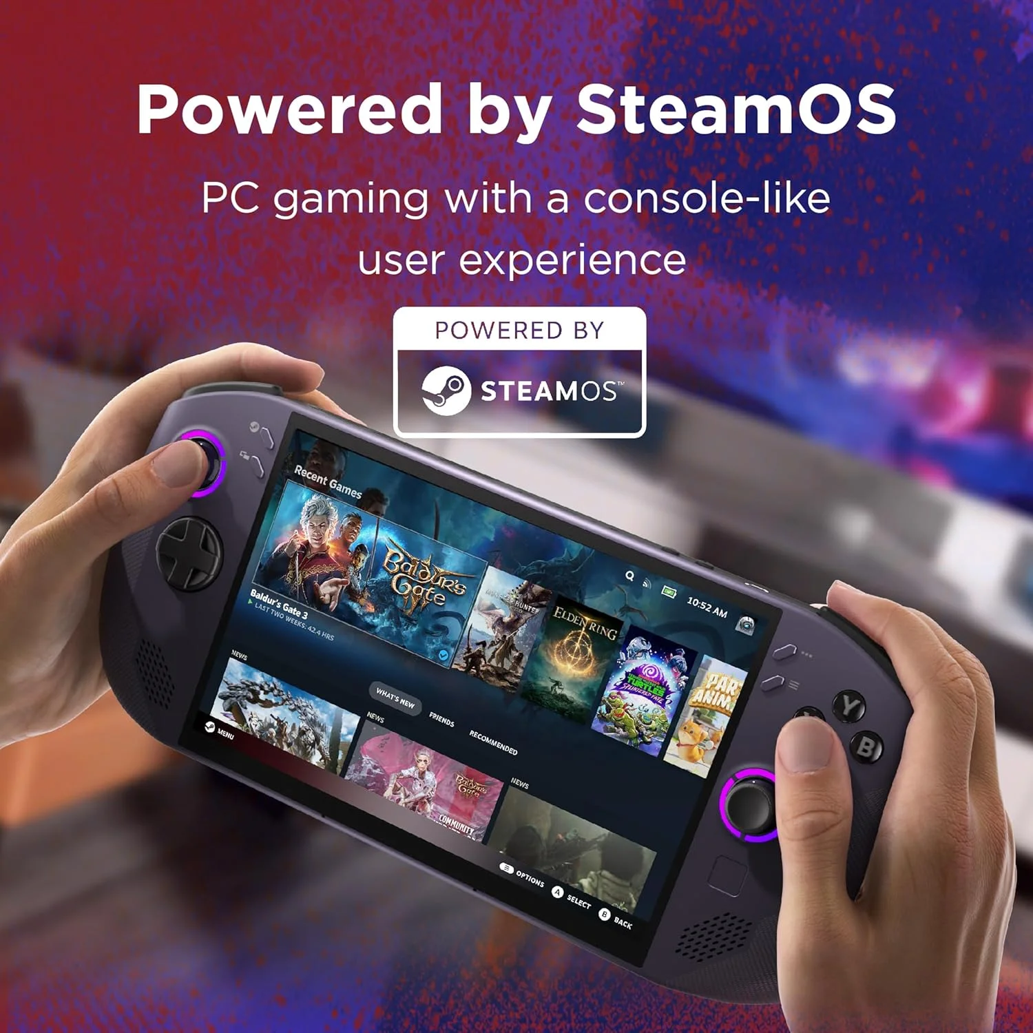 کنسول بازی دستی Legion Go S 8APU1 (8'',1) | AMD Ryzen Z1 Extreme | AMD Radeon Graphics | 32GB RAM | 1TB SSD | نمایشگر 8 اینچی WUXGA 120Hz | Win11 [83N60013AX]