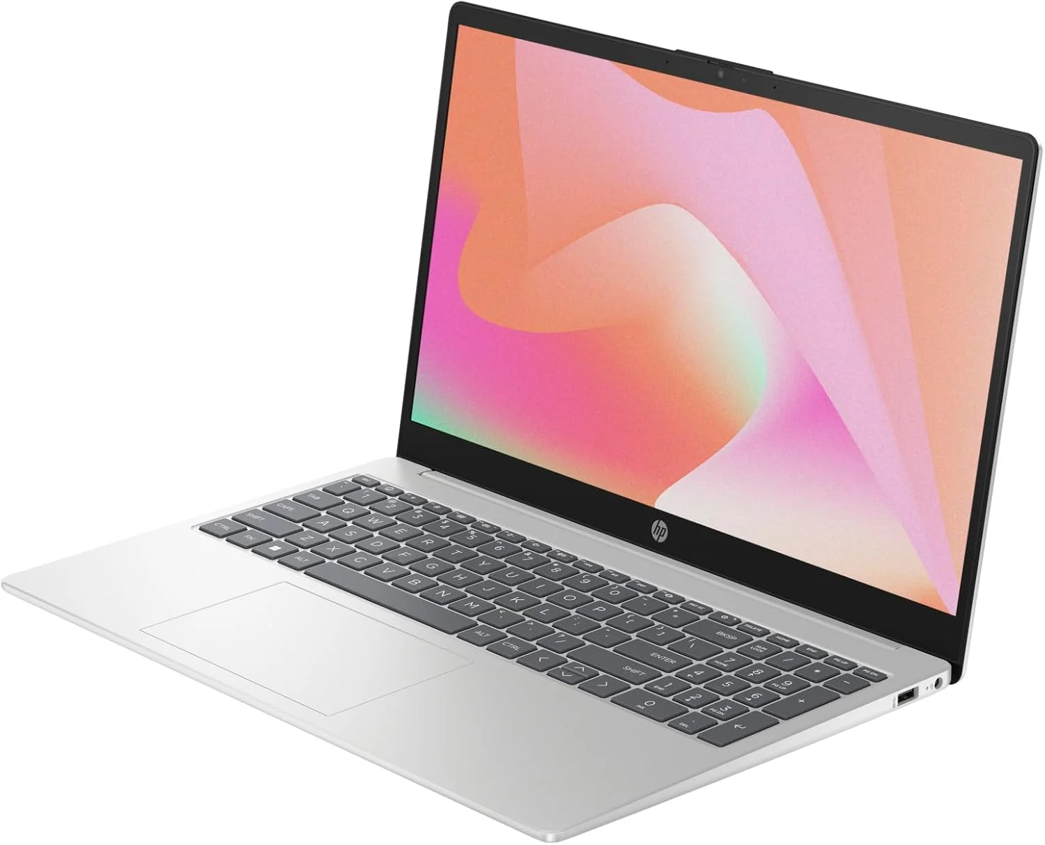 لپ تاپ کامپیوتر HP با صفحه نمایش 15.6 اینچی FHD ضد تابش نور، پردازنده نسل سیزدهم Intel Core i7-1355U، رم 32 گیگابایتی، حافظه SSD 1 ترابایتی، گرافیک Intel Iris Xe، وای فای 6، بلوتوث 5.3، ویندوز 11 هوم