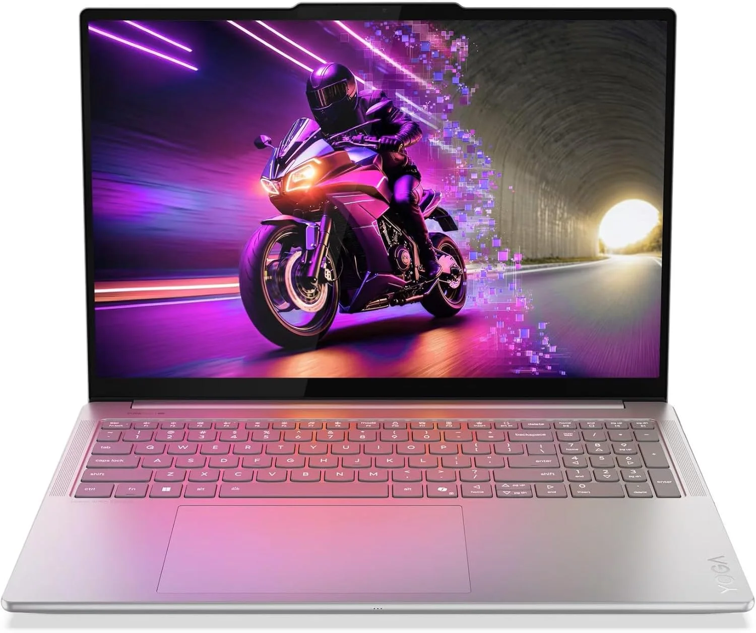 لپ تاپ لنوو یوگا پرو 9 16IAH10 (نسخه امارات)، پردازنده Intel Core Ultra 9 285H، کارت گرافیک NVIDIA RTX5070 8GB GDDR7، رم 64GB، حافظه SSD 2TB، صفحه نمایش 16 اینچی 3.2K OLED 120Hz، ویندوز 11 [83L00030AX] + 2 سال خدمات ویژه