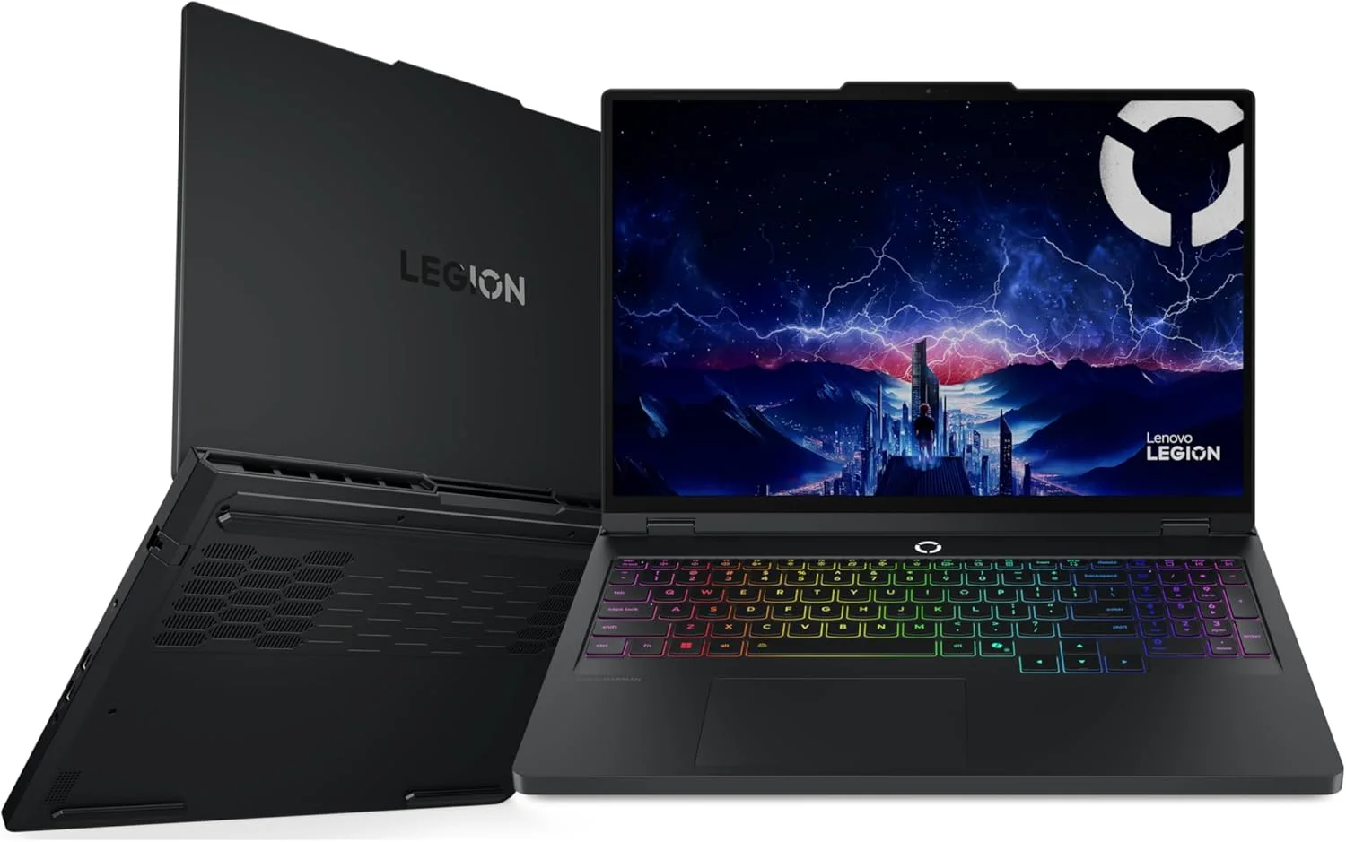 لپ تاپ گیمینگ لنوو Legion 5 15IRX10 | پردازنده Intel Core i7-13650HX، کارت گرافیک NVIDIA RTX 5060 8GB، رم 32GB، حافظه SSD 1TB، صفحه نمایش 15.1 اینچی WQXGA OLED 165Hz، ویندوز 11 - مشکی اکلیپس [83LY00N0AX]
