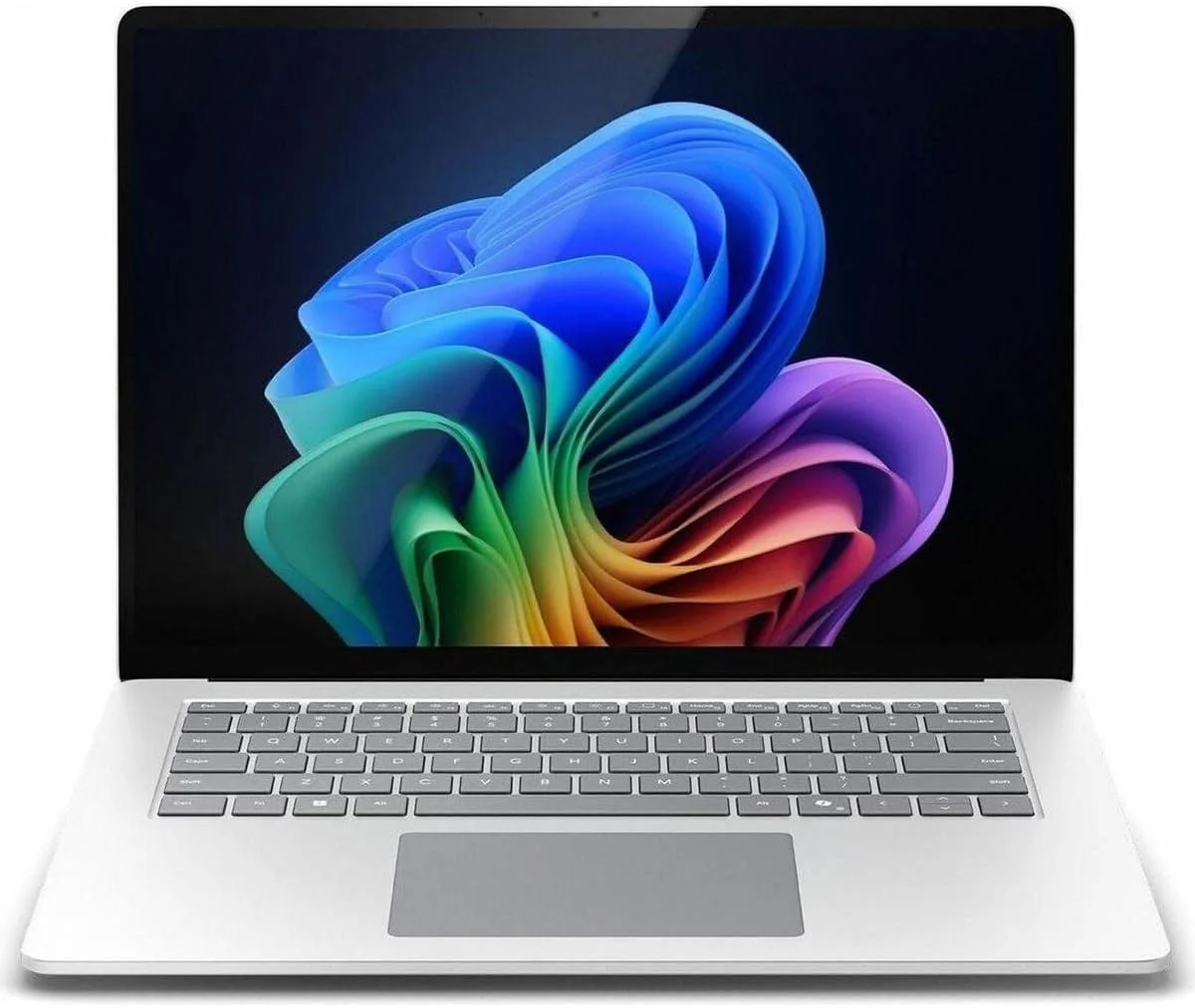 لپ تاپ مایکروسافت سرفیس 7 با صفحه لمسی 15 اینچی - پردازنده Qualcomm Snapdragon X Elite - رم 16 گیگابایت - حافظه SSD 256 گیگابایت - صفحه کلید انگلیسی - پلاتینیوم
