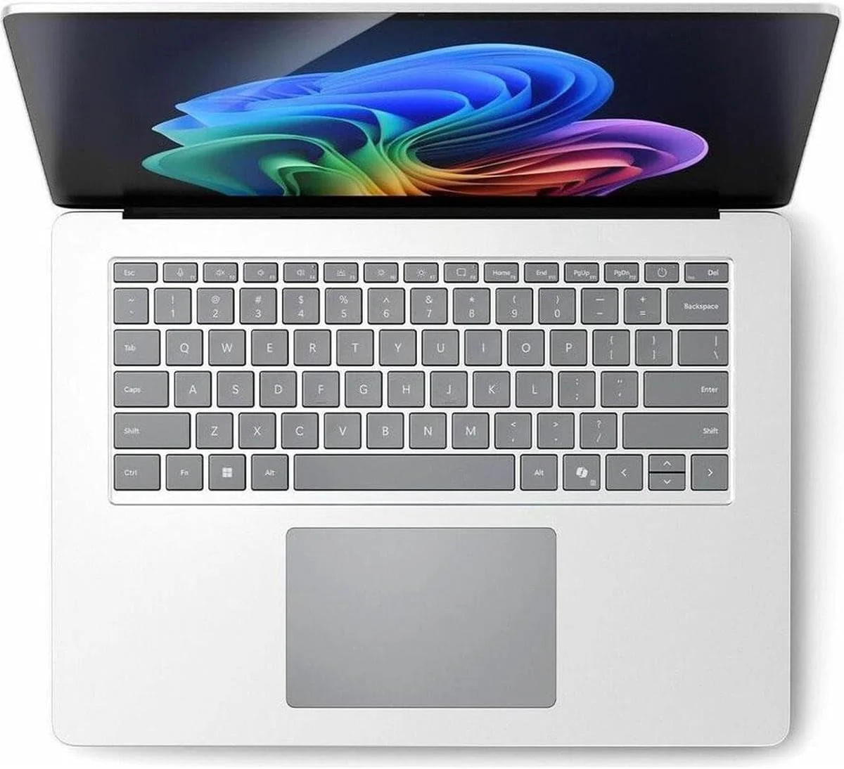 لپ تاپ مایکروسافت سرفیس 7 با صفحه لمسی 15 اینچی - پردازنده Qualcomm Snapdragon X Elite - رم 16 گیگابایت - حافظه SSD 256 گیگابایت - صفحه کلید انگلیسی - پلاتینیوم - تصویر 3