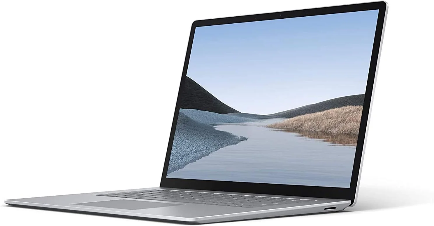 مایکروسافت سرفیس لپ تاپ 3 - 15 اینچی 128 گیگابایت (صفحه لمسی، AMD Ryzen 5 Surface Edition، 8 گیگابایت رم، Wi-Fi) - پلاتینیوم