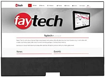 مانیتور قابل حمل 12.5 اینچی Faytech با کیفیت 1080p بدون لمس - پنل مانیتور LCD سبک وزن Full HD، ایده آل به عنوان صفحه نمایش دوم برای کار، مسافرت و خانه یا Raspberry Pi/Arduino