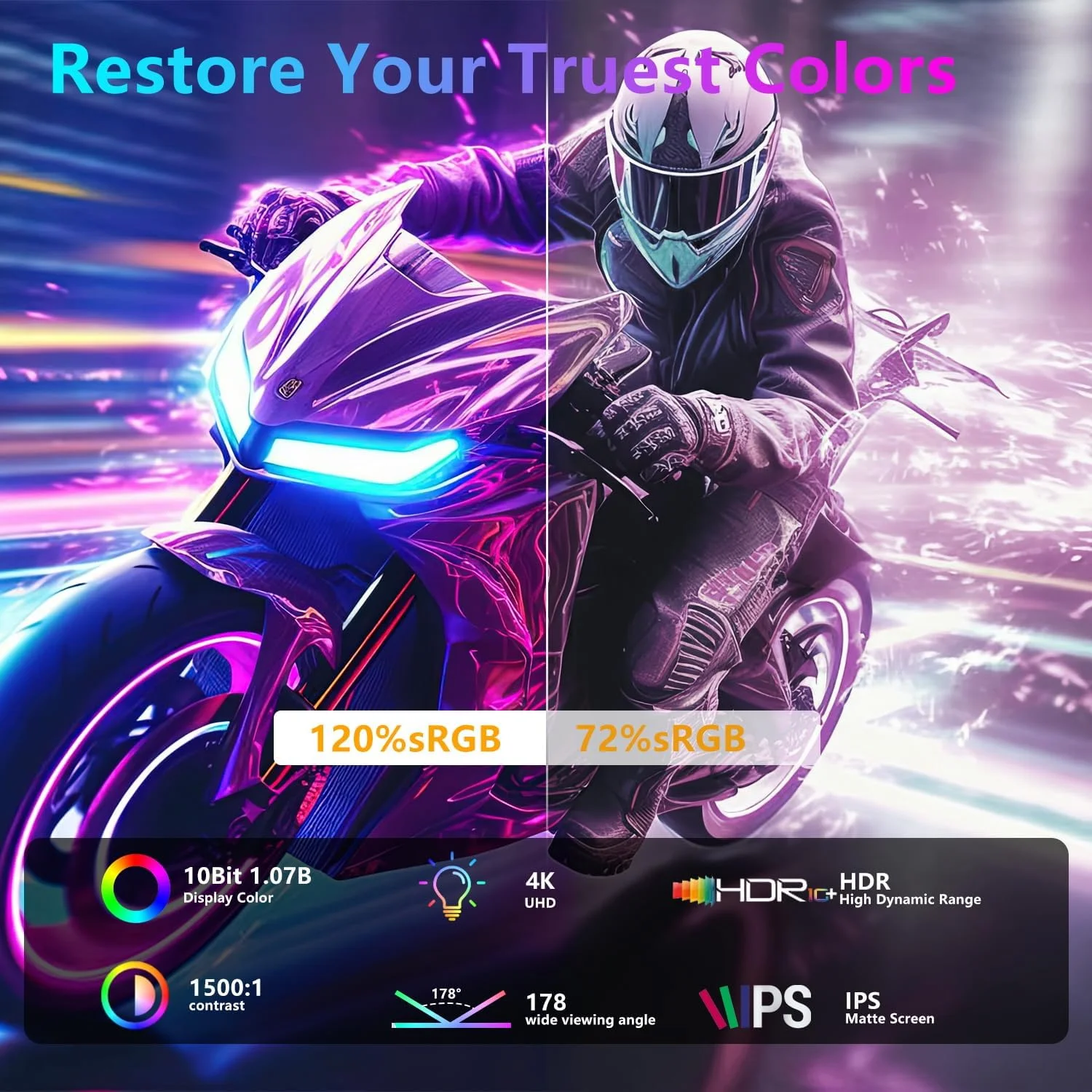 مانیتور گیمینگ قابل حمل 15.6 اینچی 4K UHD، صفحه لمسی فلزی سبک وزن 130% sRGB با Type-C Mini HDMI برای لپ تاپ، PC، مک، PS4/5، سوییچ