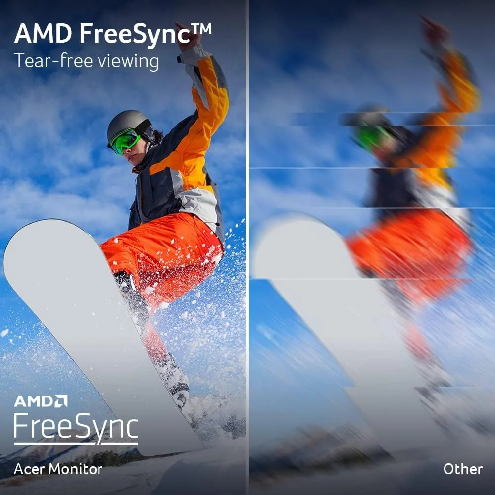 مانیتور گیمینگ قابل حمل ایسر Nitro | 15.6 اینچ FHD IPS | 165 هرتز | AMD FreeSync | طراحی فوق العاده باریک | مانیتور خارجی برای لپ تاپ PC/Mac | دارای 2 پورت USB Type-C، 1 پورت Mini HDMI و 1 خروجی صدا | PG161Q Pbmiuux