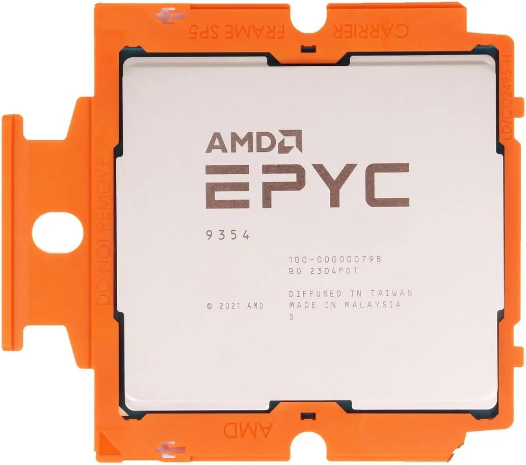پردازنده 32 هسته ای AMD EPYC GENOA 9354 با فرکانس 3.8 گیگاهرتز پردازنده 32 هسته ای AMD EPYC GENOA 9354 با فرکانس 3.8 گیگاهرتز