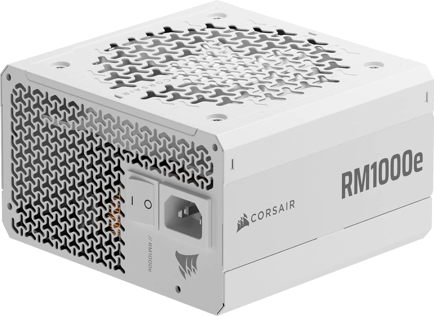 منبع تغذیه کامپیوتر کرسیر RM1000e (2025) کاملاً ماژولار ATX با کابل 12V-2x6، سازگار با ATX 3.1 و PCIe 5.1، رتبه بندی طلایی Cybenetics، خازن های با کیفیت بالا