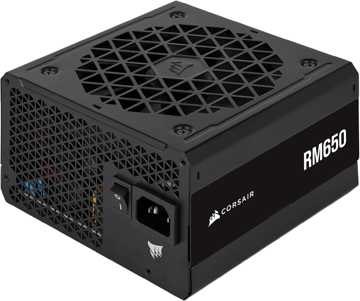منبع تغذیه 650 واتی کرسیر RM650 80 پلاس گلد، کاملاً ماژولار، کم صدا، ATX - NA - مشکی
