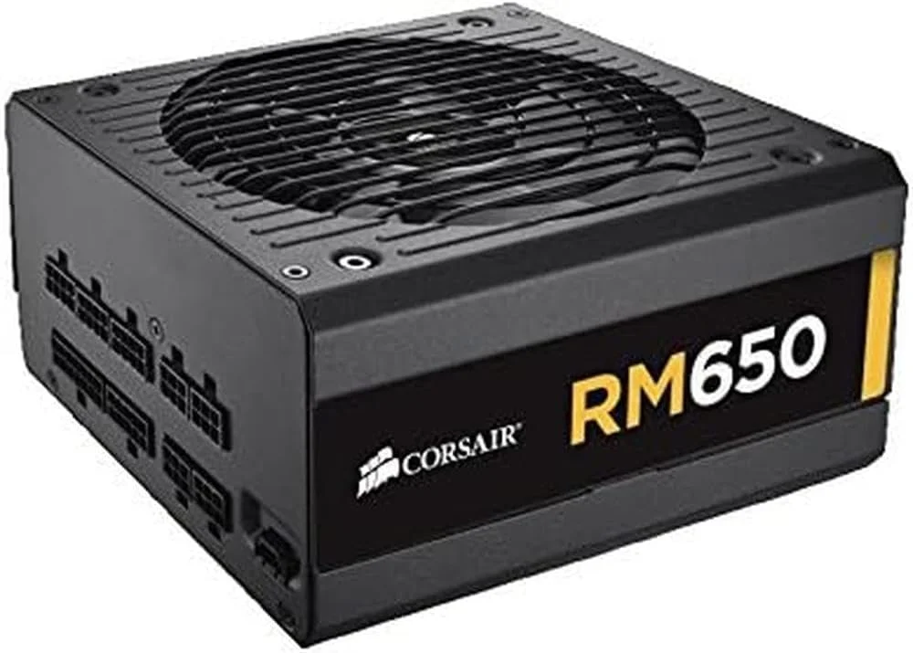 منبع تغذیه کامپیوتر کرسیر سری RMX، مدل RM850x، توان 850 وات، گواهینامه 80+ طلایی، کاملاً ماژولار