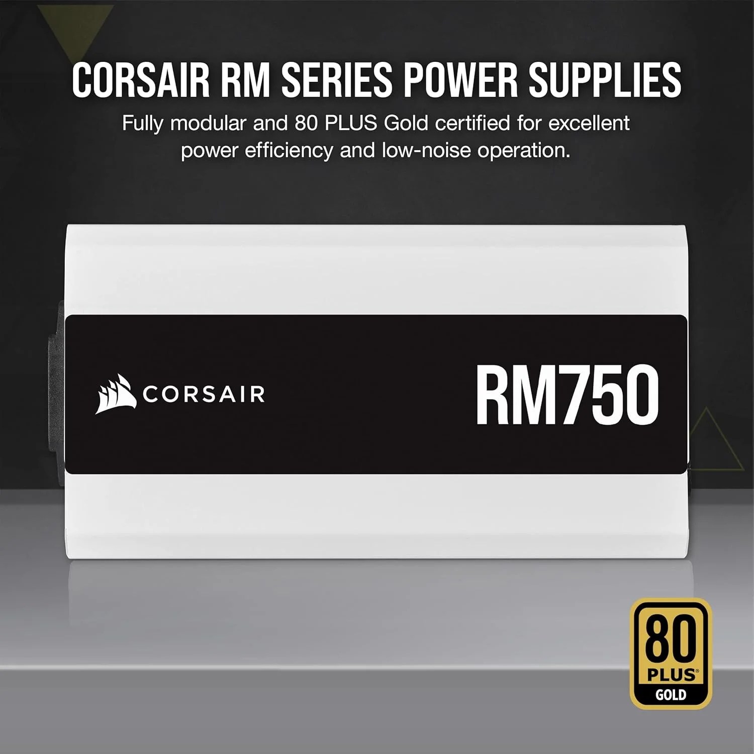منبع تغذیه کامپیوتر کرسیر سری RM (2021)، RM750، 750 وات، دارای گواهینامه 80 پلاس گلد، کاملاً ماژولار - تصویر 2