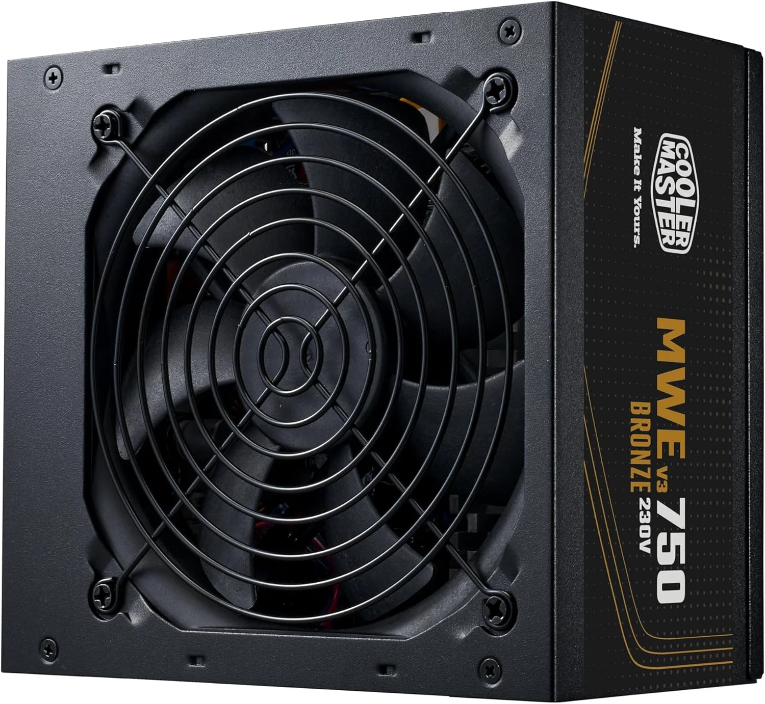 منبع تغذیه 750 وات کولر مستر MWE 750 V3 Bronze ATX 3.1 - غیر ماژولار | دارای گواهینامه 80 Plus Bronze | فن HDB کم صدا | طراحی مدار DC-to-DC | نسخه ATX 3.1 | - تصویر 2