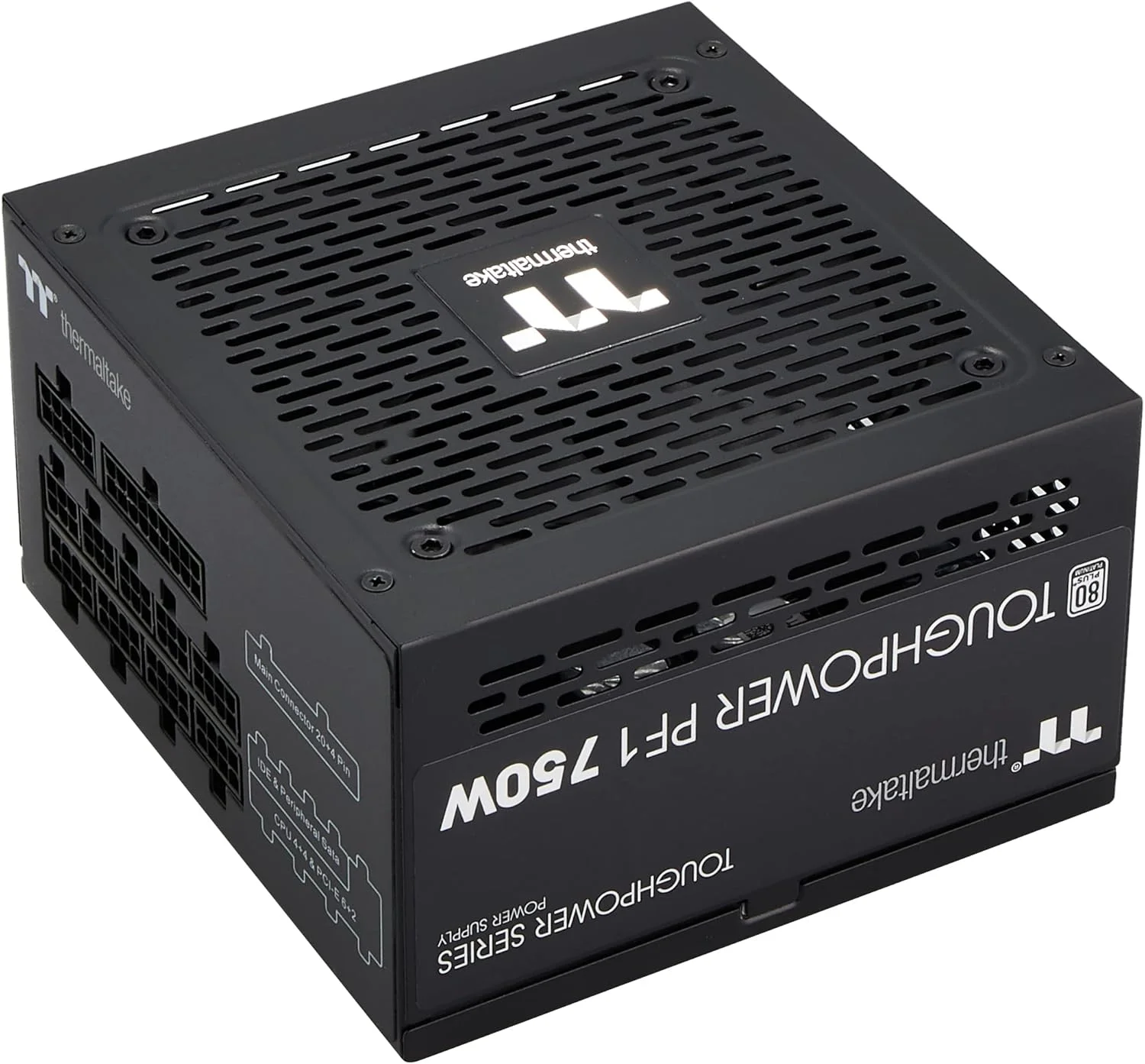منبع تغذیه کامپیوتر ترمالتیک Toughpower 750 وات کامپکت پلاتینیوم مدل PS-TPD-0750FNFAPJ-1 PS1054 - تصویر 2 منبع تغذیه کامپیوتر ترمالتیک Toughpower 750 وات کامپکت پلاتینیوم مدل PS-TPD-0750FNFAPJ-1 PS1054 - تصویر 2