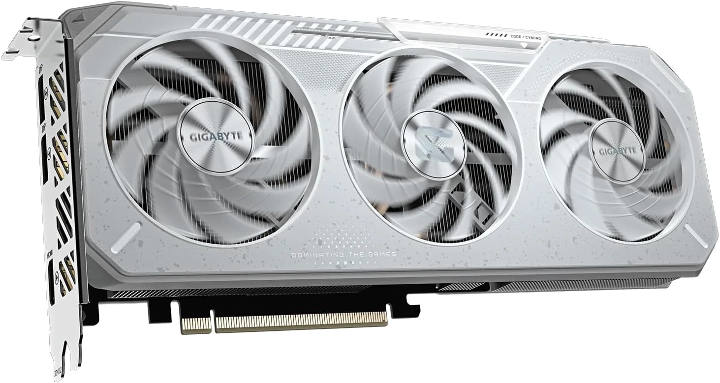 کارت گرافیک گیمینگ GIGABYTE Radeon RX 9060 XT OC Ice 16G - حافظه 16GB GDDR6، رابط 256bit، PCI-E 5.0، فرکانس هسته 3320 مگاهرتز، 2 پورت DisplayPort، 1 پورت HDMI، مدل GV-R906XGAMINGOCICE-16GD - تصویر 3