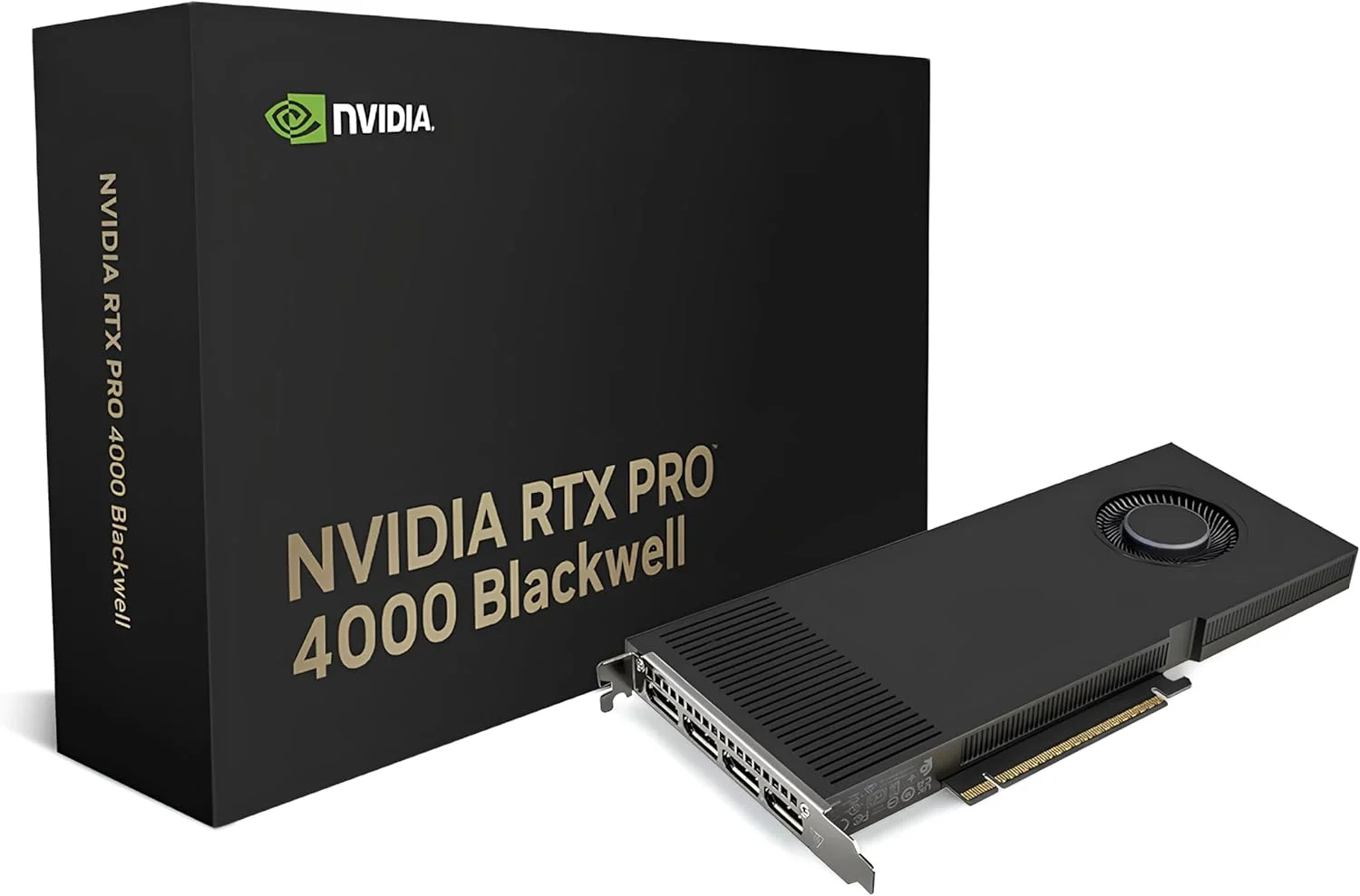 کارت گرافیک ورک استیشن NVIDIA RTX PRO 4000 Blackwell با 24 گیگابایت حافظه GDDR7 ECC | دارای 8960 هسته CUDA | PCIe 5.0 | دارای 4 خروجی DisplayPort 2.1 | 3 سال خدمات پشتیبانی تولید کننده کارت گرافیک ورک استیشن NVIDIA RTX PRO 4000 Blackwell با 24 گیگابایت حافظه GDDR7 ECC | دارای 8960 هسته CUDA | PCIe 5.0 | دارای 4 خروجی DisplayPort 2.1 | 3 سال خدمات پشتیبانی تولید کننده