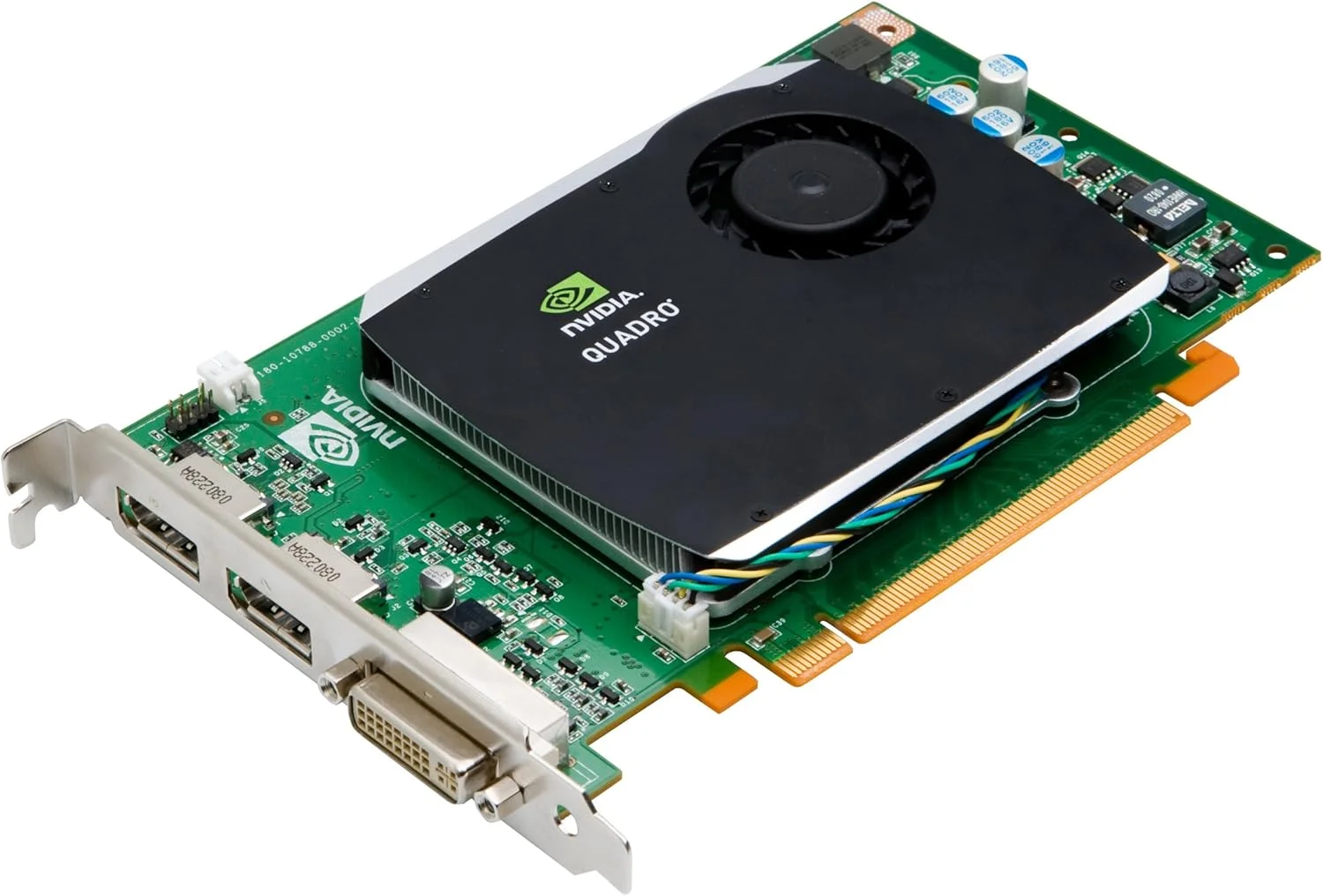کارت گرافیک حرفه ای PNY NVIDIA Quadro FX 580 با 512 مگابایت حافظه GDDR3، رابط PCI Express Gen 2 x16، خروجی DVI-I DL و دو DisplayPort با پشتیبانی از OpenGL، DirectX، CUDA و OpenCL مدل VCQFX580-PCIE-PB کارت گرافیک حرفه ای PNY NVIDIA Quadro FX 580 با 512 مگابایت حافظه GDDR3، رابط PCI Express Gen 2 x16، خروجی DVI-I DL و دو DisplayPort با پشتیبانی از OpenGL، DirectX، CUDA و OpenCL مدل VCQFX580-PCIE-PB