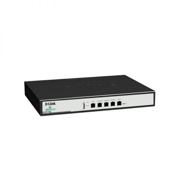 دروازه هوشمند سازمانی دی-لینک DI-7100G+، دارای 5 پورت گیگابیتی/مدیریت رفتار/اتصال به پلتفرم ابری