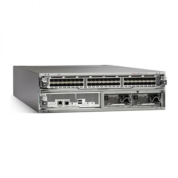 شاسی سوئیچ سیسکو نکسوس 7700 مدل N77-C7702، 2 اسلات، به همراه فن، بدون منبع تغذیه
