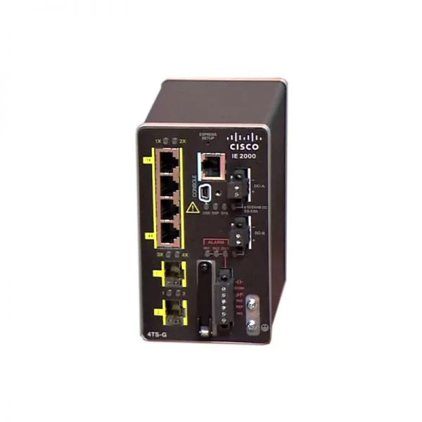 IE-2000-4TS-G-L، سوئیچ سیسکو IE2000، با 4 پورت 10/100Base-T، 2 پورت SFP، لایت