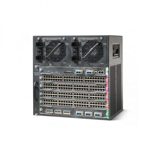 شاسی سیسکو کاتالیست 4500 مدل C1-C4506-E، 6 اسلات / به همراه فن / بدون منبع تغذیه