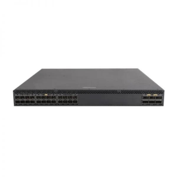 سوئیچ HPE FlexFabric 5710 مدل JL587A، دارای 24 پورت SFP+، 6 پورت QSFP+، 2 پورت QSFP28