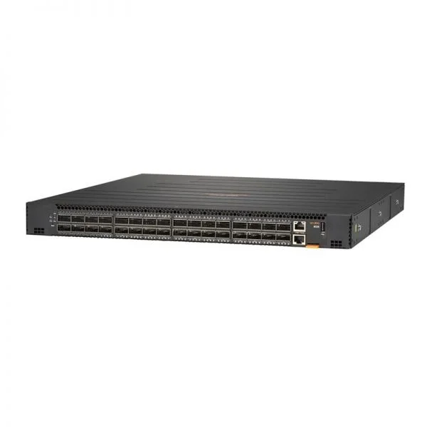 سوئیچ سری Aruba 8325 مدل JL627A، با ۳۲ پورت ۱۰۰G QSFP+/ به همراه ۶ فن و ۲ منبع تغذیه