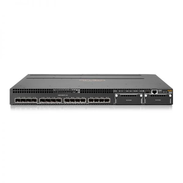 سوئیچ Aruba 3810M مدل JL075A با 16 پورت SFP+، دو اسلات و طراحی ماژولار