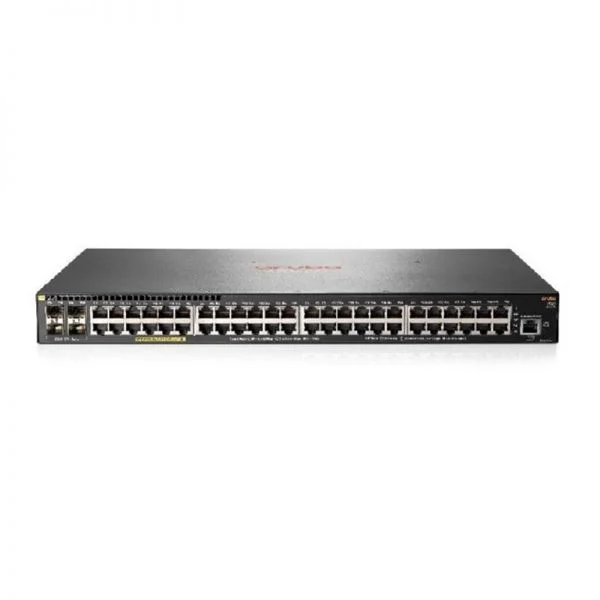 سوئیچ آرووبا 2540 مدل JL357A، دارای 48 پورت GE PoE+ و 4 پورت SFP+