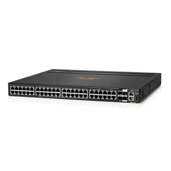 سوئیچ Aruba R8Q69A مدل Aruba 6200M، دارای 48 پورت GE و 4 پورت SFP+، بدون فن و منبع تغذیه