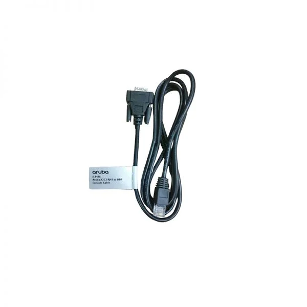 کابل کنسول Aruba X2C2 مدل JL448A، RJ45 به DB9، طول 1.8 متر، لوازم جانبی HPE Aruba
