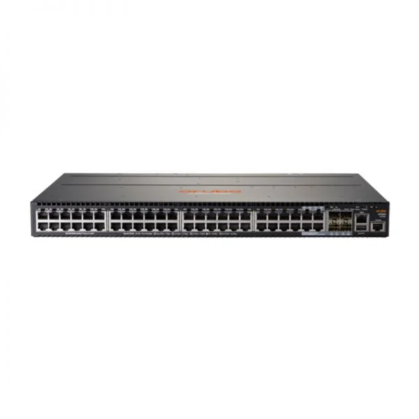 سوئیچ Aruba 2930M مدل JL321A با 48 پورت گیگابیتی و 1 اسلات توسعه، بدون فن و منبع تغذیه