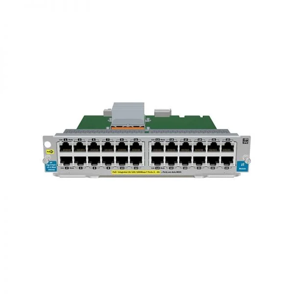 ماژول سوئیچ Aruba zl مدل J9536A، دارای 20 پورت PoE+ GE و 2 پورت SFP+