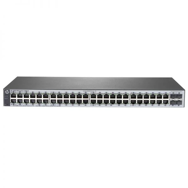 سوئیچ آرویا 1820 مدل J9981A، دارای 48 پورت GE و 4 پورت SFP، لایه 2