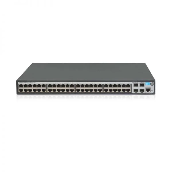 سوئیچ آرویا HP 1920 مدل JG927A، دارای 48 پورت GE / 4 اسلات SFP / قابل نصب در رک