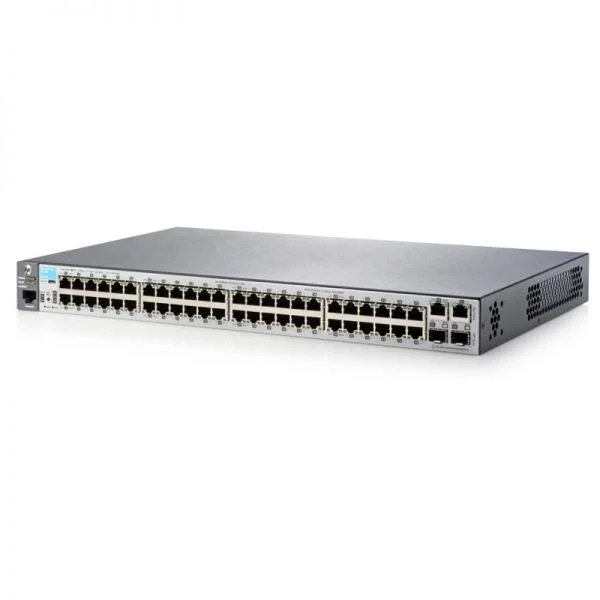 سوئیچ آ Aruba 2530 مدل J9781A، دارای ۴۸ پورت گیگ اترنت/ لایه ۲ / بدون منبع تغذیه